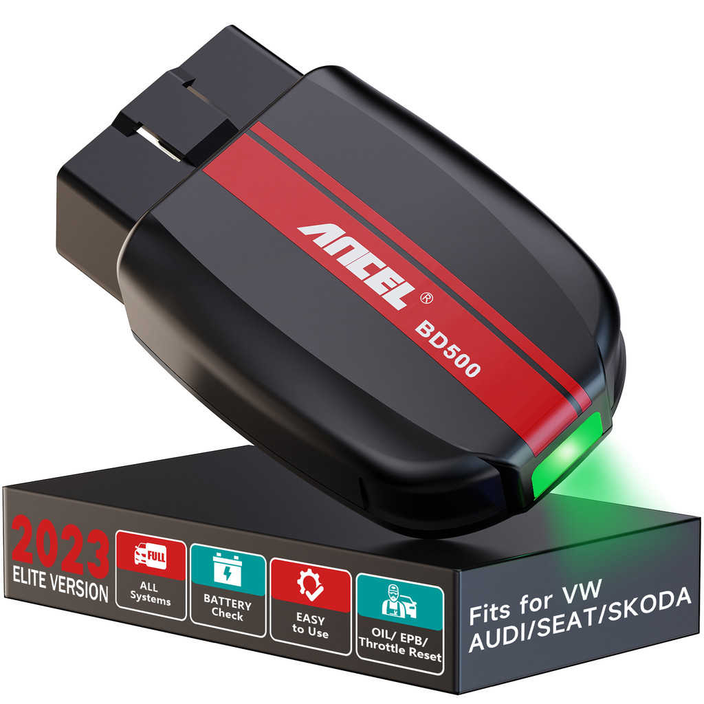 Baru ANCEL BD500 obd2 Bluetooth 5.0 Scanner All System Car Code Reader with EPB /Throttle Learning f