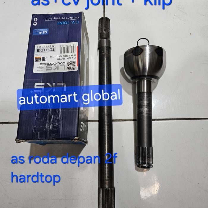 as roda depan Toyota hardtop 2f komplit newt