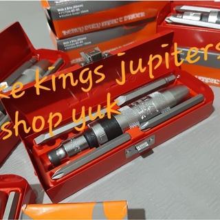 SET IWT 5PC obeng ketok IWT HEAVY DUTY impact bit punch hammer pukul