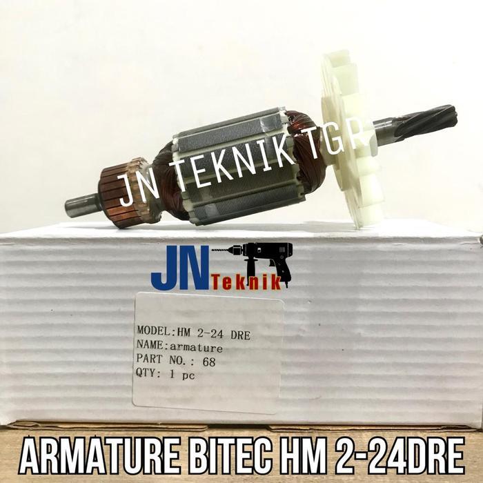 Armature Rotor Bitec Hm 2-24 Dre Angker Mesin Bor Beton Bitec Hm 2-24