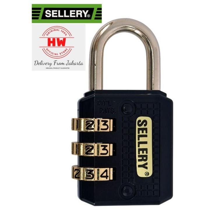 Krisbow Innovation - Gembok Kode Nomor Koper Kombinasi Combination Padlock 22-319