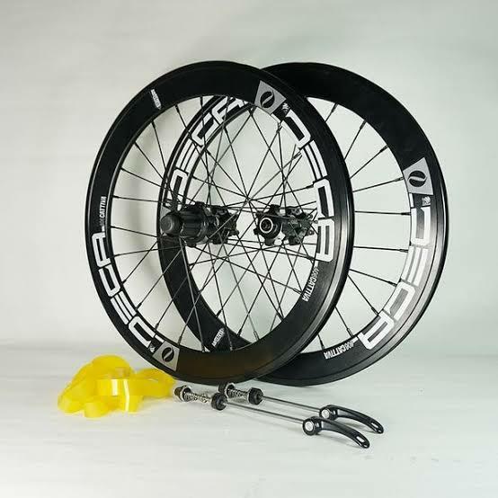TERBARU WHEELSET DECA 20 451 22 JANGKRIK LONCER