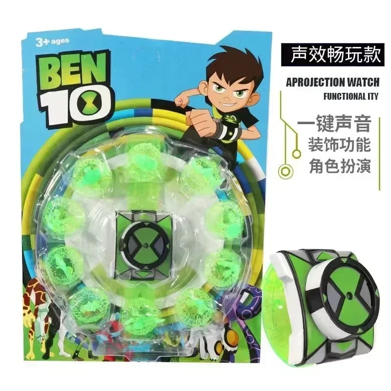 Ben10 Omniverse Action Figures Omnitrix Ben Tennyson Projection Watch Sound Light Doll Model Collect