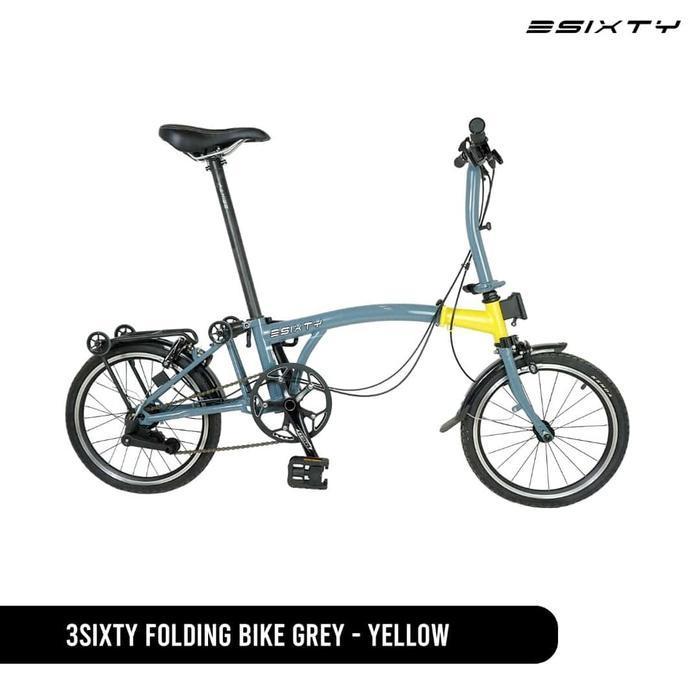 Pedalmaniaa- Sepeda Lipat 3 Sixty Folding Bike