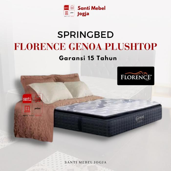 Kasur Springbed Florence Genoa Plushtop Kasur saja - 160x200