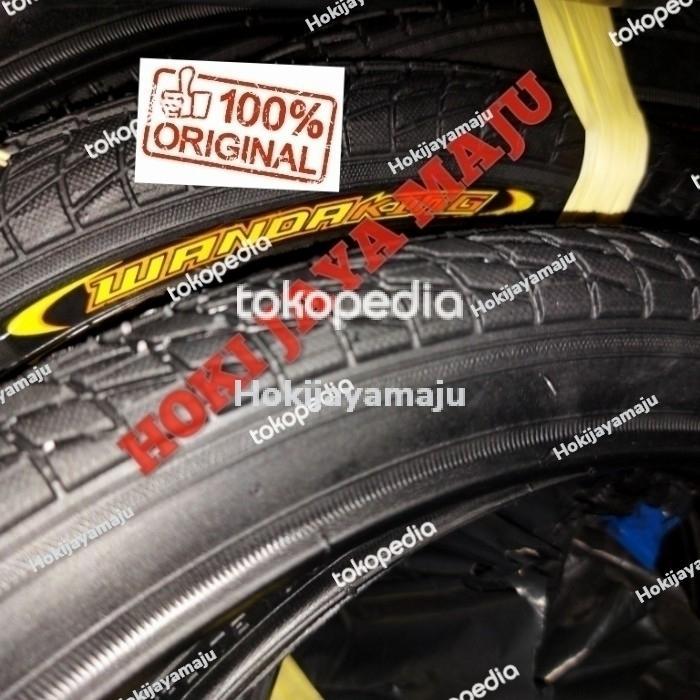 Blackbirdstore - Ban Luar 16X1.75 Wandaking Sepeda Bmx 16X 1.75 16 X 1.75 Hitam Asli Terbaru 