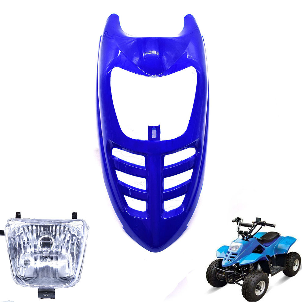 Motorcycle Headlight Cover For 50cc 70cc 110cc Quad ATV Motorcycle