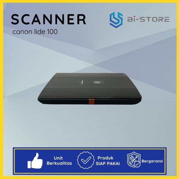 Scanner Canon CanoScan Lide 100 Untuk A4 Siap Pakai Fungsi Normal