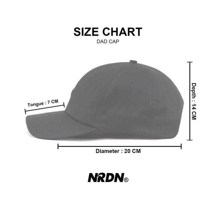 Nrdn Clothing Hat Topi Rubber Dad Cap
