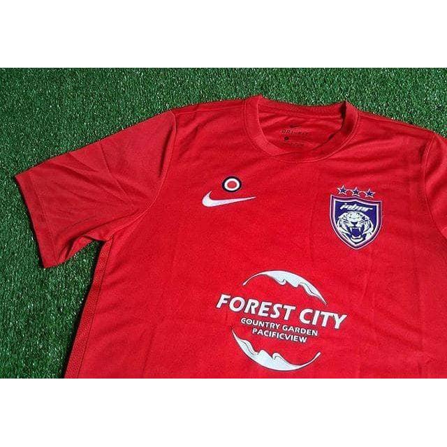 Jersey Kelab Bola Sepak, Johor Darul Ta zim (JDT) - Merah, M untuk penggunaan harian nyaman dipakai 