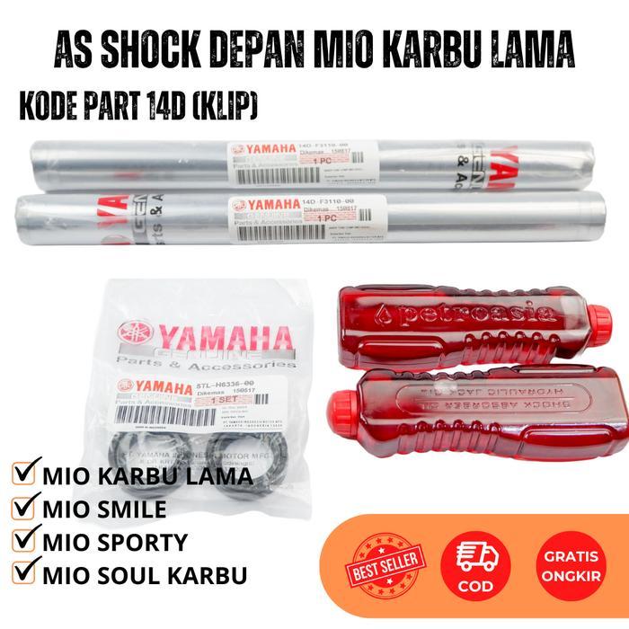 Paket As Shok Depan Mio Sporty / Mio Smile / Soul Karbu / As Shock Depan Mio Sporty / Sok Depan