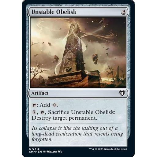 Unstable Obelisk C MTG CMM