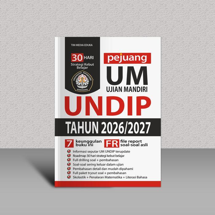 Buku Ujian Mandiri UM UNDIP 2026