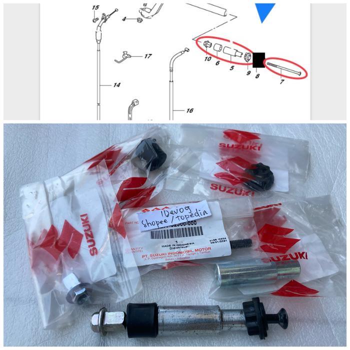 Baut Karet Dalam Jalu Stang Satria Fu Injeksi Expander Handle Balancer