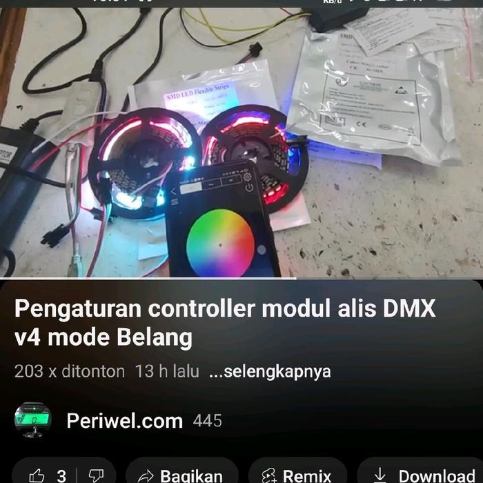 SALE Modul Controller LED Alis DMX RGB WS2811 WS2812 bluetooth sein