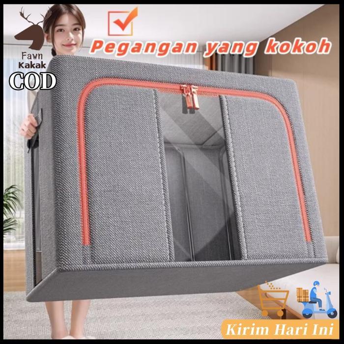 Container Box Jumbo Plastik Storage Organizer Multifungsi