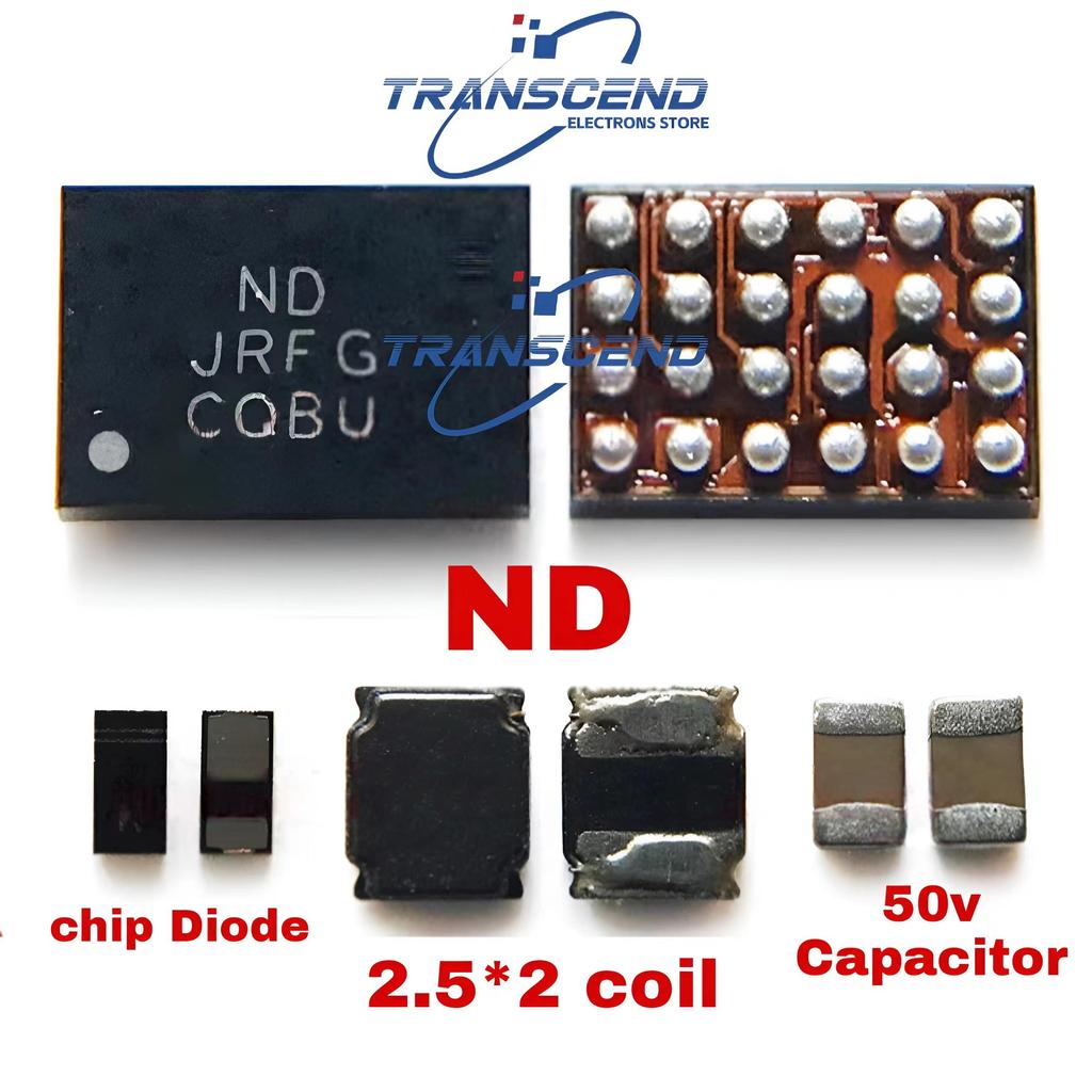 120 Sets LCD Backlight Back Light Driver IC for Galaxy A12 LM36274 ND IC Display Inductance Coil