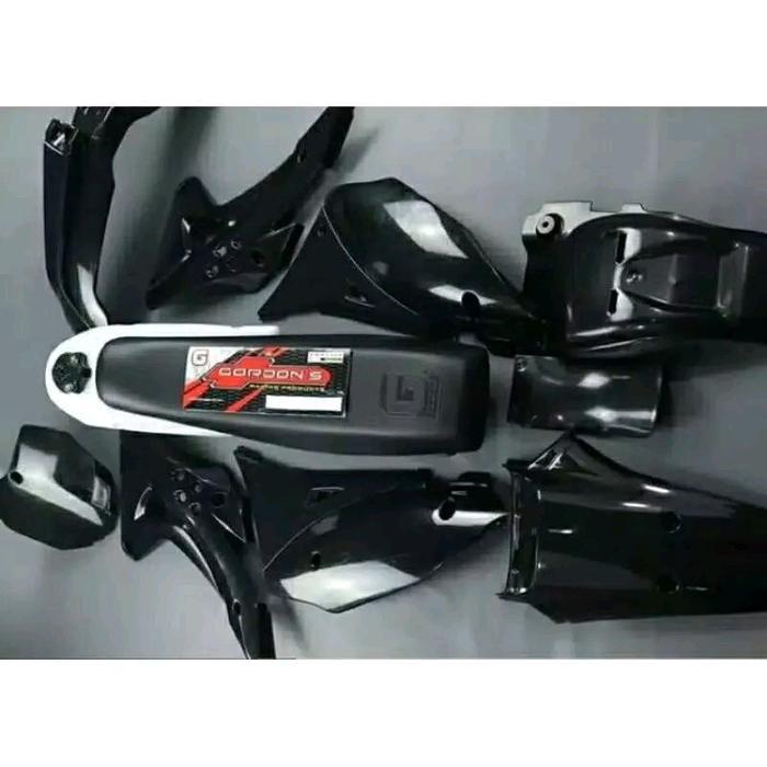 Promo Body Set Gordon Hitam Full Klx Dtracker 150 Original