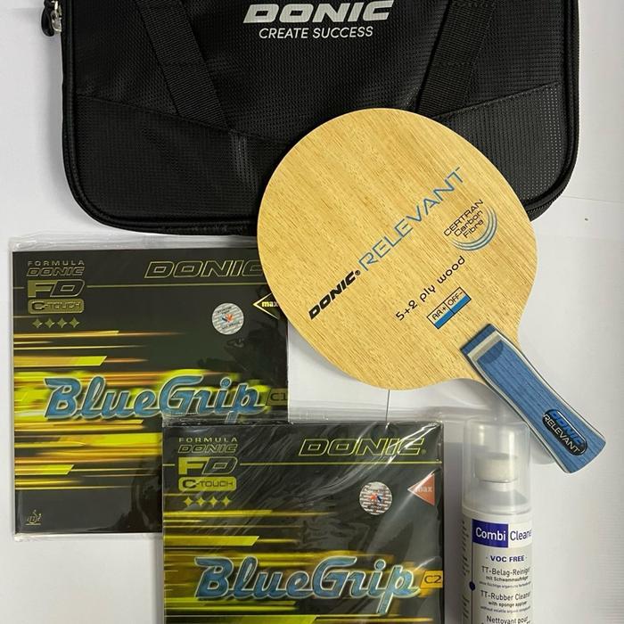 Carbon 7010, Karet Serang Anti Spin, Bet Pingpong