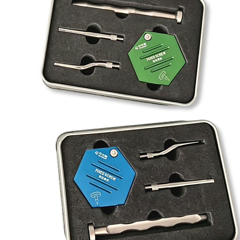 Dental Implant GBR Tool Kit Membrane Pin Applicator Gun Set Manual Surgical Tool Genuine