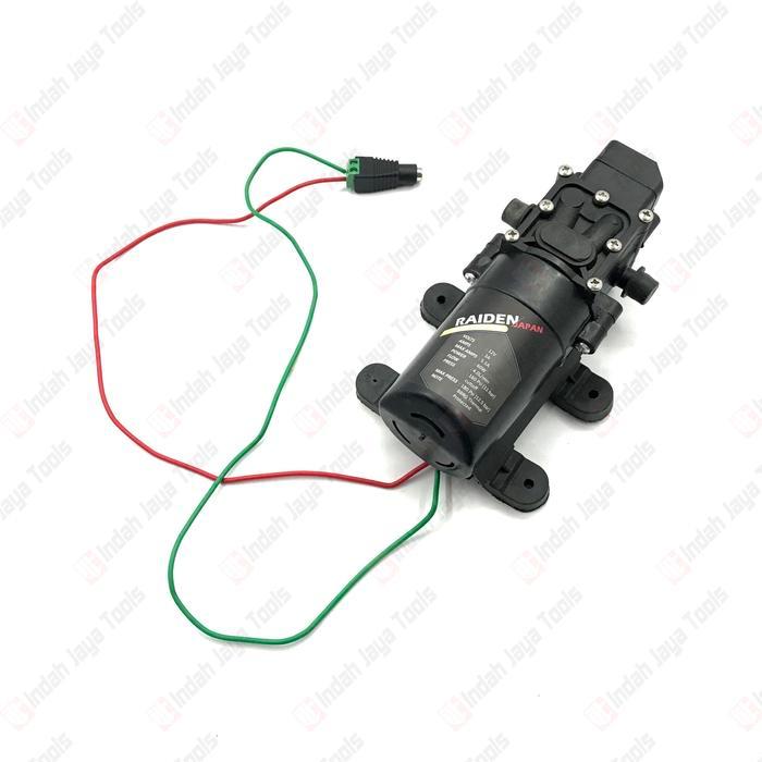 SALE RAIDEN Dinamo Pompa Air 12V DC 160 Psi Cuci Motor AC Sprayer Pump