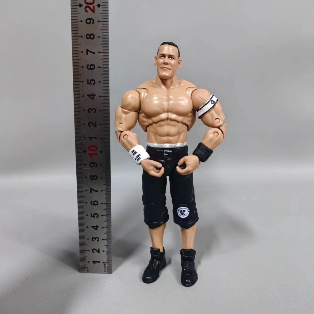 AEW Figure Roman Reigns Hulk Hogan John Cena Dyne Johnson Action Figure Wrestling Figure Display