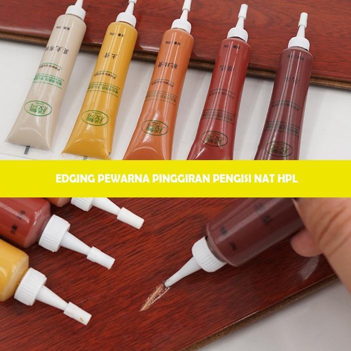 Dempul Tusir HPL EDGING Pewarna Pinggiran Pengisi Nat HPL EDGING