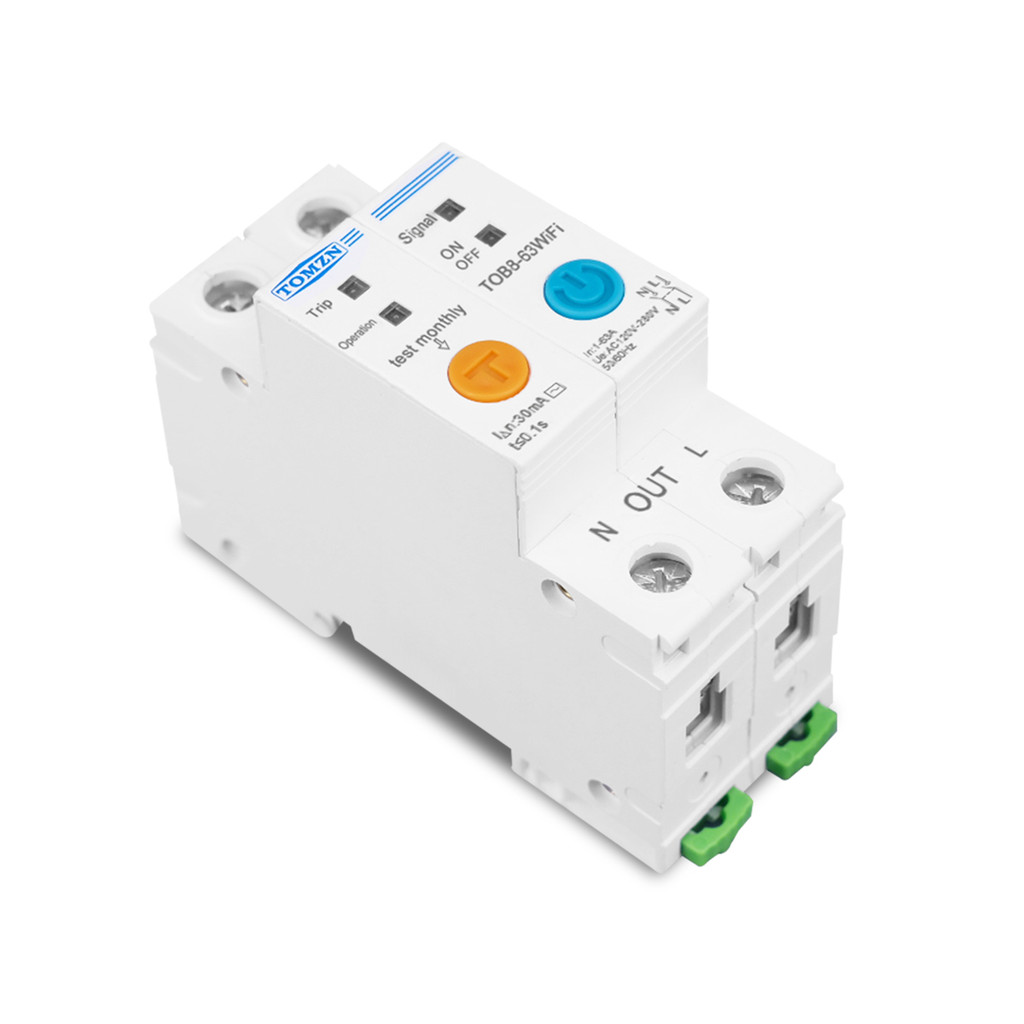 TOMZN 63A EWELINK WIFI SMART SWITCH ENERGY METER KWH METERING MONITORING CIRCUIT BREAKER TIMER RELAY