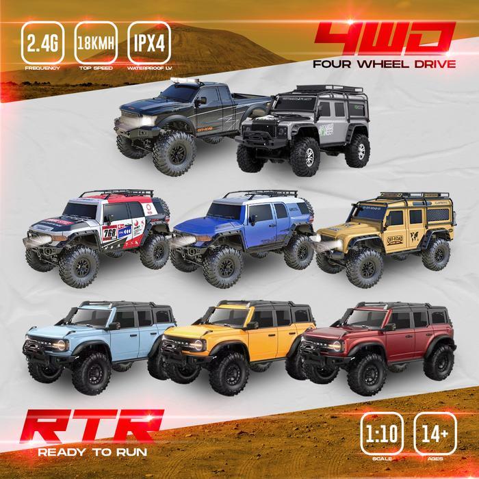 RC HB ZP1002 ZP1005 ZP1007 ZP1009 R1001 R1002 R1003 1/10 4WD RC Adventure Offroad RTR