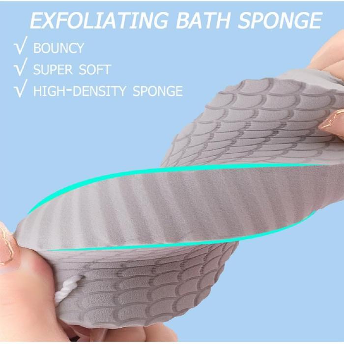 Spon Mandi Perontok Daki Spon Daki Perontok Daki Spons Penghilang Daki Seluruh Badan Gosokan Badan