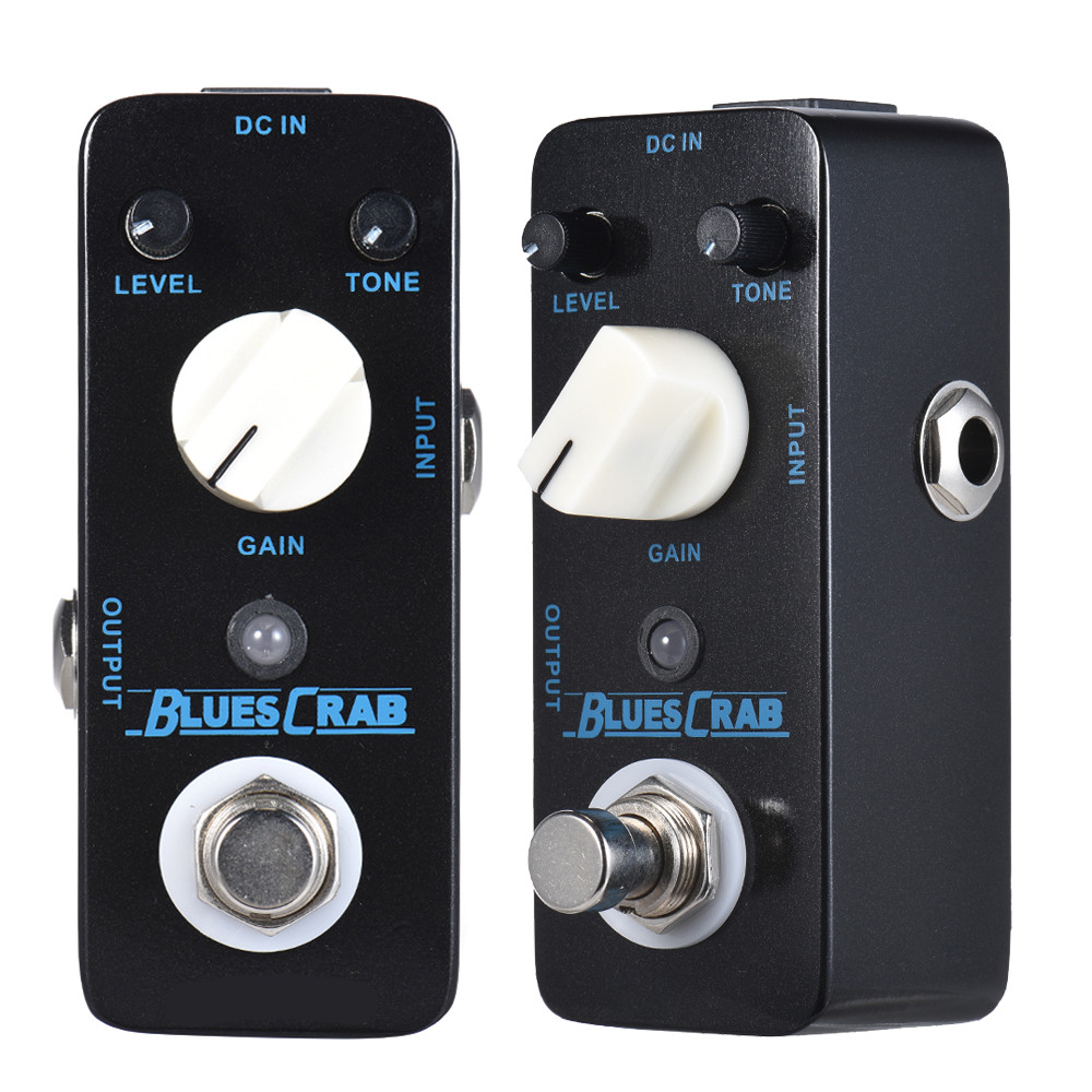 BARU MOOER BLUES CRAB Blues Overdrive Guitar Effect Pedal True Bypass Full Metal Shell Instrument Ef