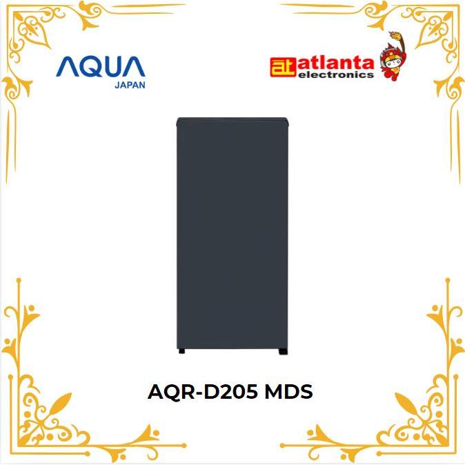 AQUA KULKAS 1 PINTU AQR-D205-MDS / AQR D205 - 165 Liter