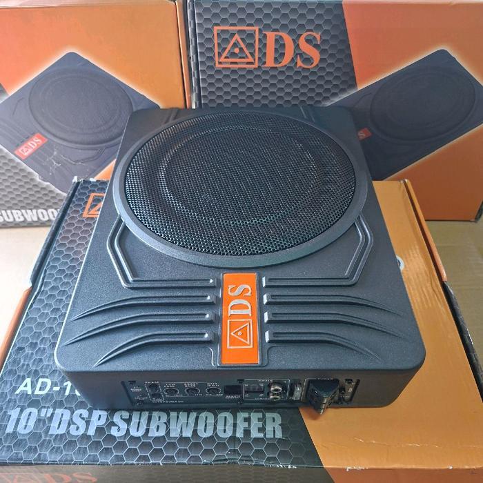 READY Subwoofer kolong ADS AD 1038 10 INCH AKTIF Subwofer Basstube Bastube Akrif ADS AD 1038
