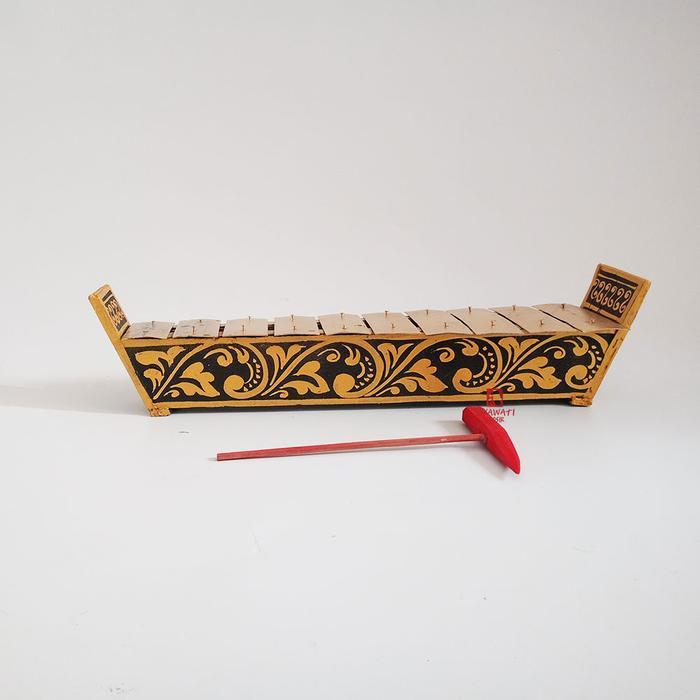 Mainan Alat Musik Tradisional Seni Gamelan Unik Khas Indonesia - Mainan Anak Gamelan - Mainan Anak