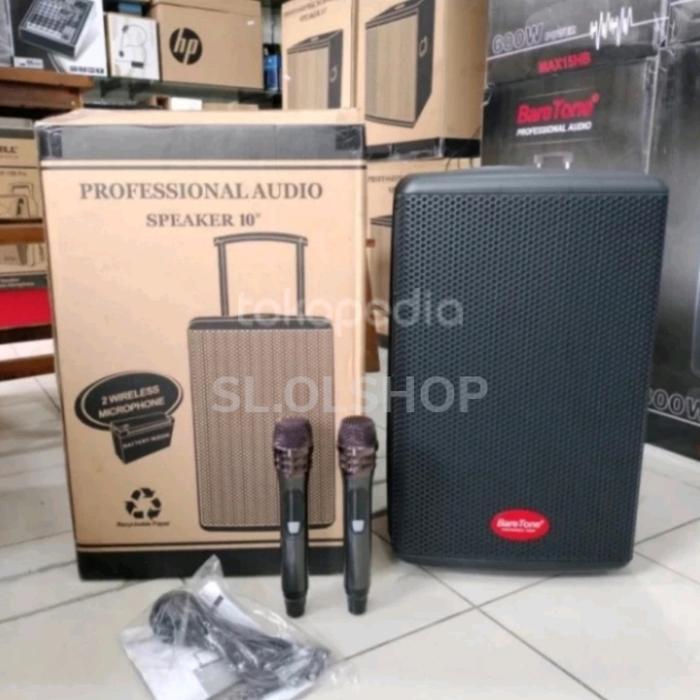 SPEAKER BARETONE 10 INCH/MAX10HE/MAX-10HE BLUETOOTH USB  ORIGINAL