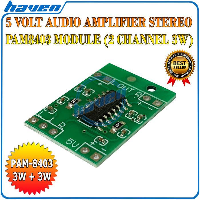PAM8610 Amplifier Board PAM 8610 Sound Good Quality / Modul PAM8610 2x15W Hifi Stereo Mini Power