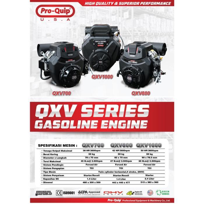 Engine TwinTurbo / DualCylinder Pro-Quip USA QXV700/ QXV800/ QXV1000 - 38HP/ 42HP/ 50HP - QXV700-38H
