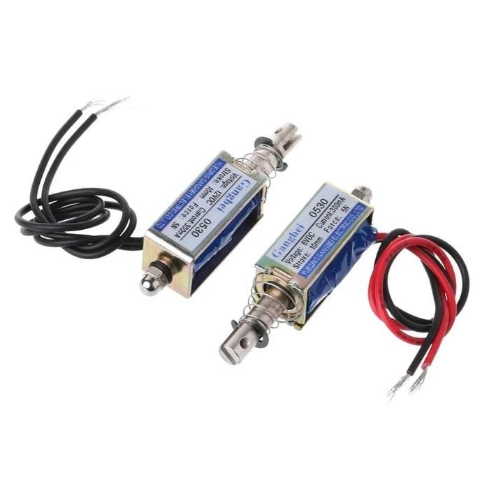 JF-0530B Push Pull Selenoid Electromagnetic Actuator mini 6V 12V 1A