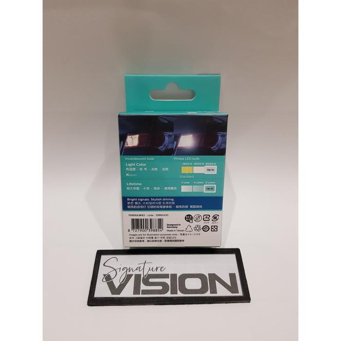 Philips Ultinon T20 W21W Putih Lampu Led Drl Mundur Innova Crv