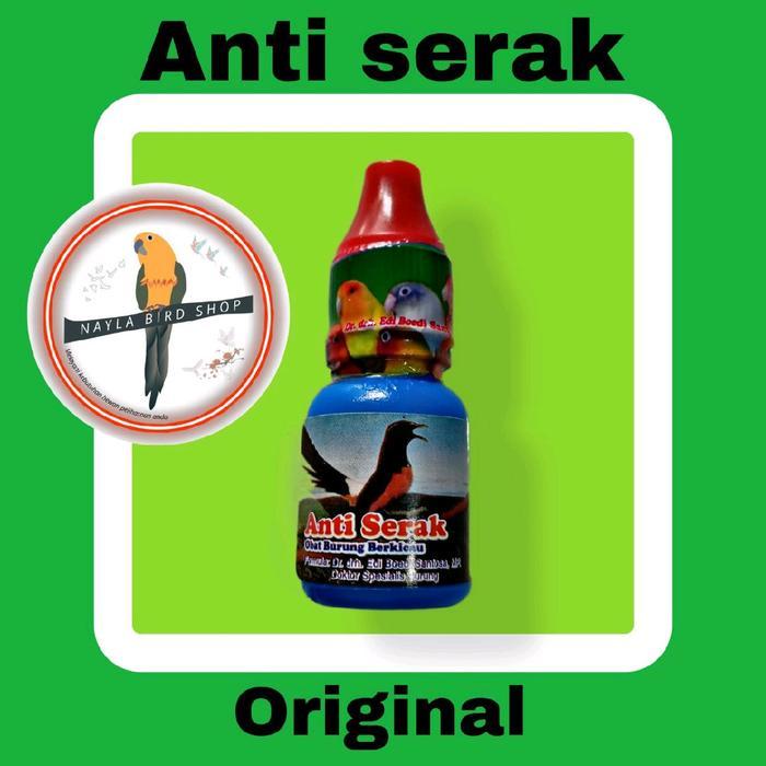 Ready ANTI SERAK ORIGINAL DR EDI OBAT SERAK BURUNG KICAU