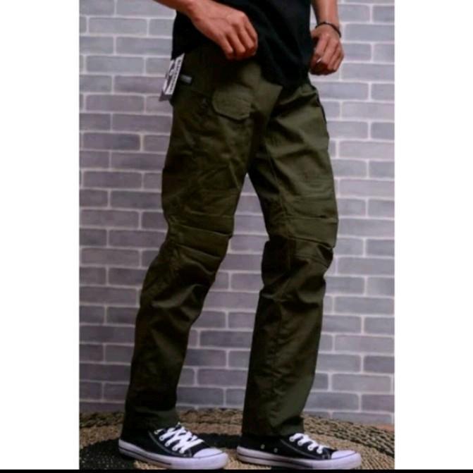 Eiger - Celana Gunung Tactical Cargo Ripstop Supreme Premium Dengan 6 Kantong Besar & 2 Kantong