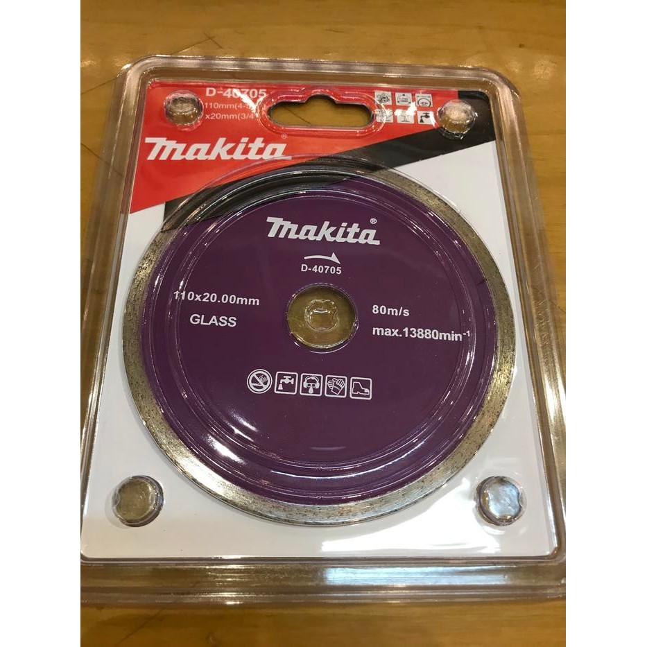 PISAU POTONG KACA / DIAMOND WHEEL KACA 4" MAKITA