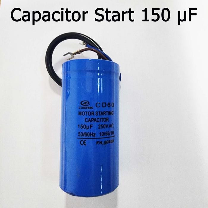 Kapasitor Start 150 uF untuk Motor / Dinamo