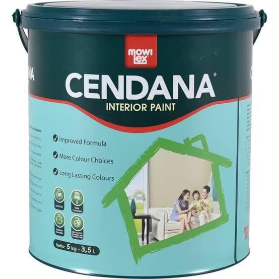Mowilex Cendana 5kg Gallon Semua warna Favorit Tinting