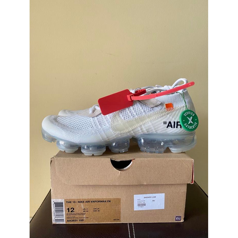 Nike Vapormax Off White - BARU ORIGINAL LENGKAP