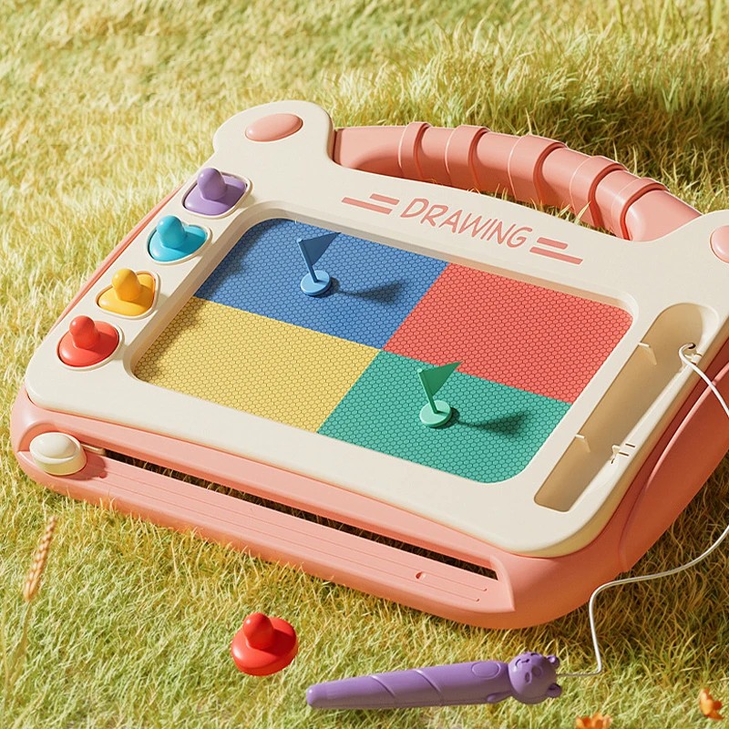 Children Cartoon Drawing Board Baby Puzzle Magnetic Writing Board Toy Graffiti Magnetic Drawing