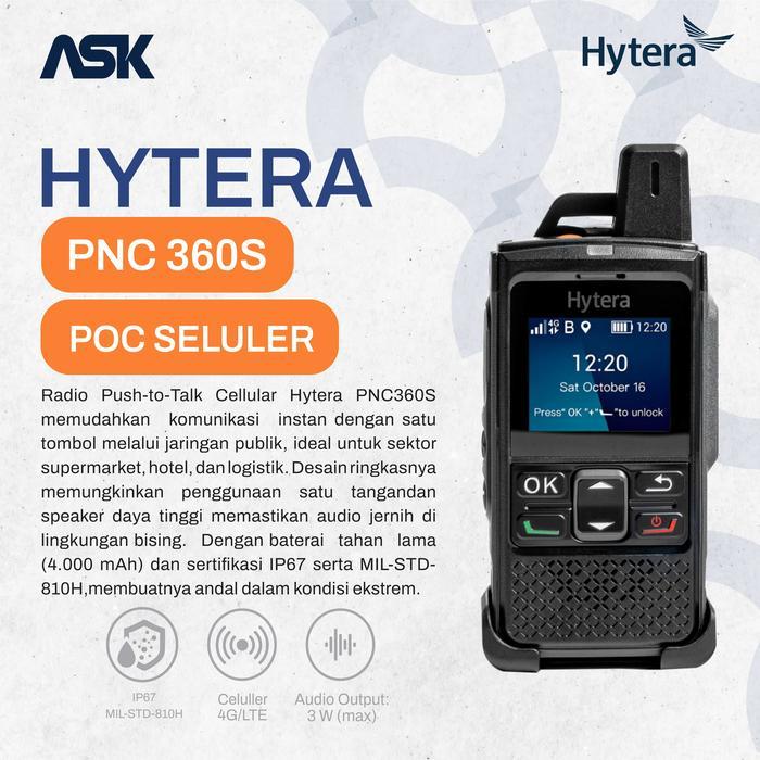 Ht Poc Pnc360S Hytera / Pnc 360S Hyt Poc Radio