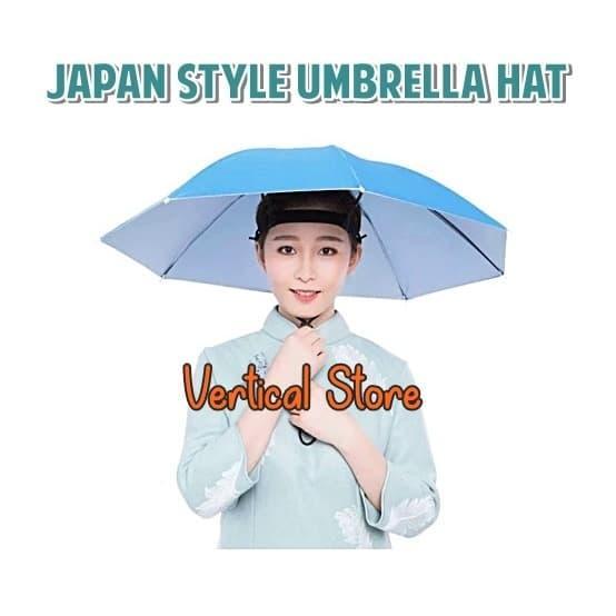 Payung Topi Polos Anak Dewasa
