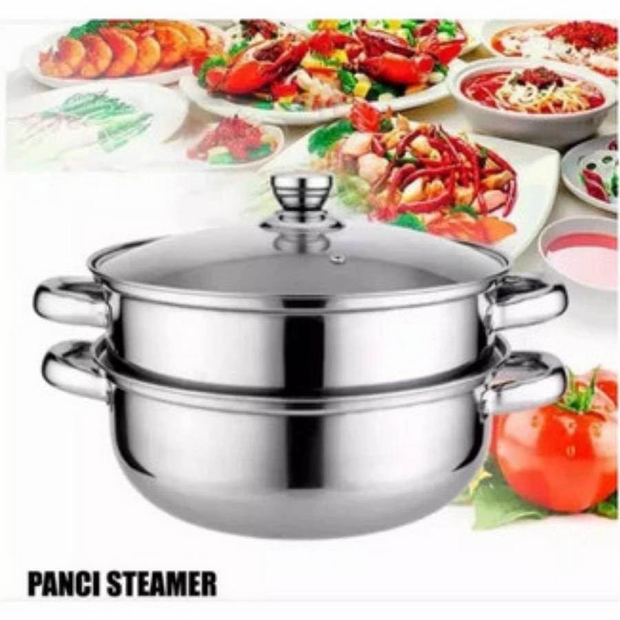 panci kukus /panci 2susun/panci steamer 2susun/panci somay