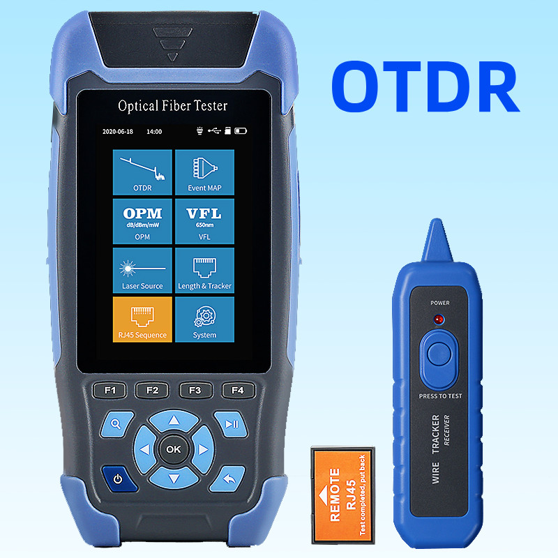 Mini Pro OTDR Optical Fiber Reflectometer AUA900D With 9 Functions